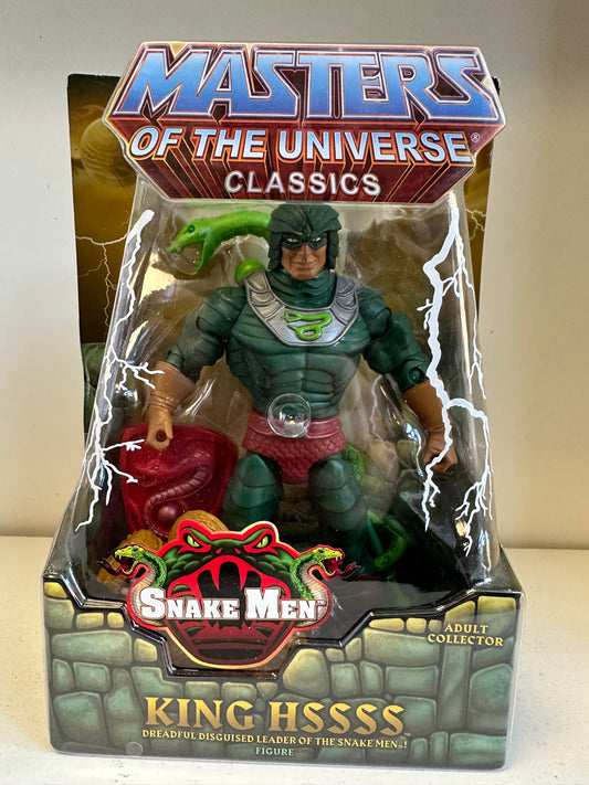 MOTUC Kind Hssss Snakemen Sealed He-Man Action Figure Toy Mattel MOTU