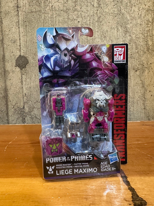 Transformers Generations Power of the Primes LIEGE MAXIMO Skull Grin Hasbro Sealed MOC