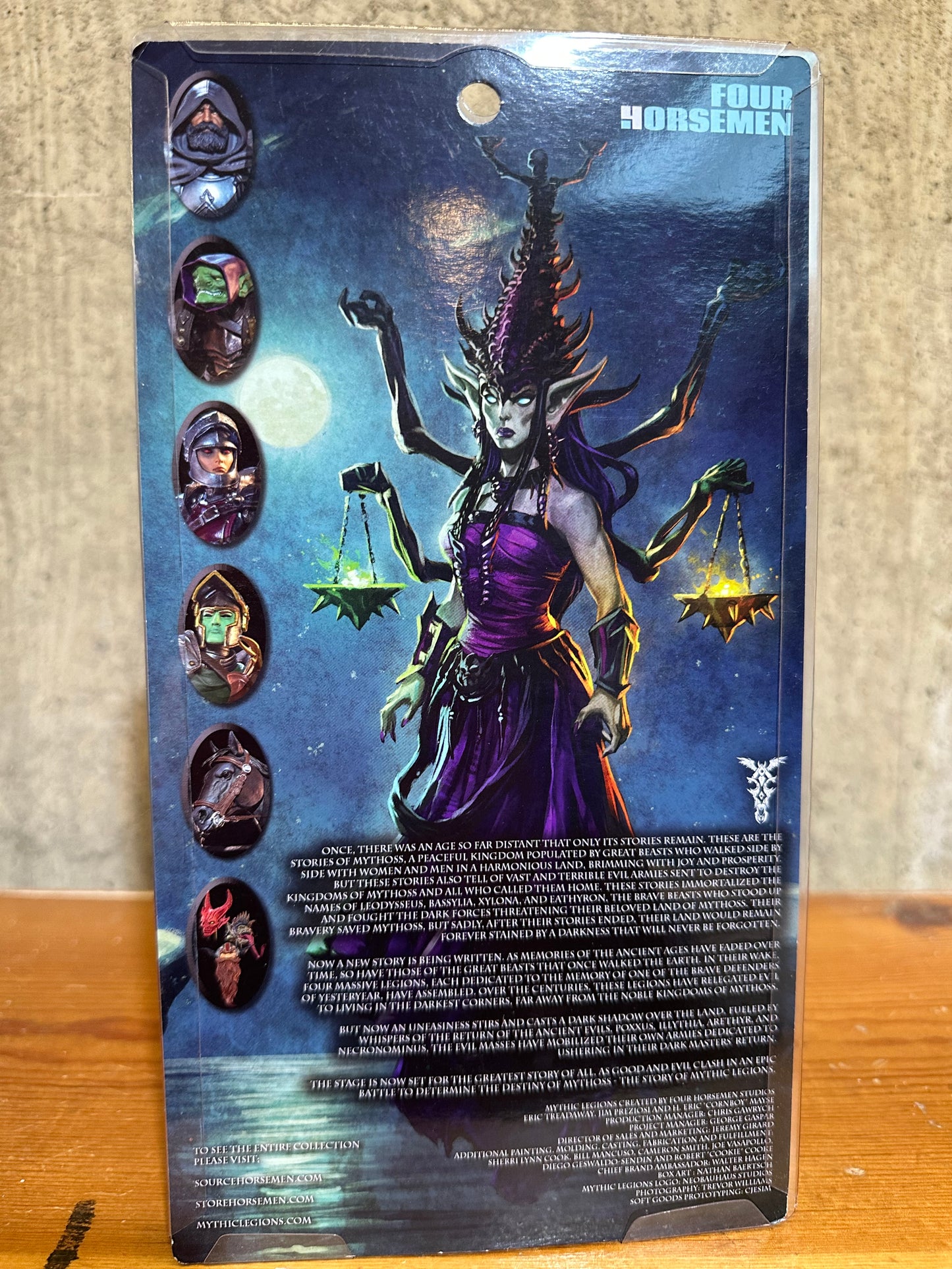 Ilgarr Mythic Legions Four Horseman Skeleton NEW Action Figure