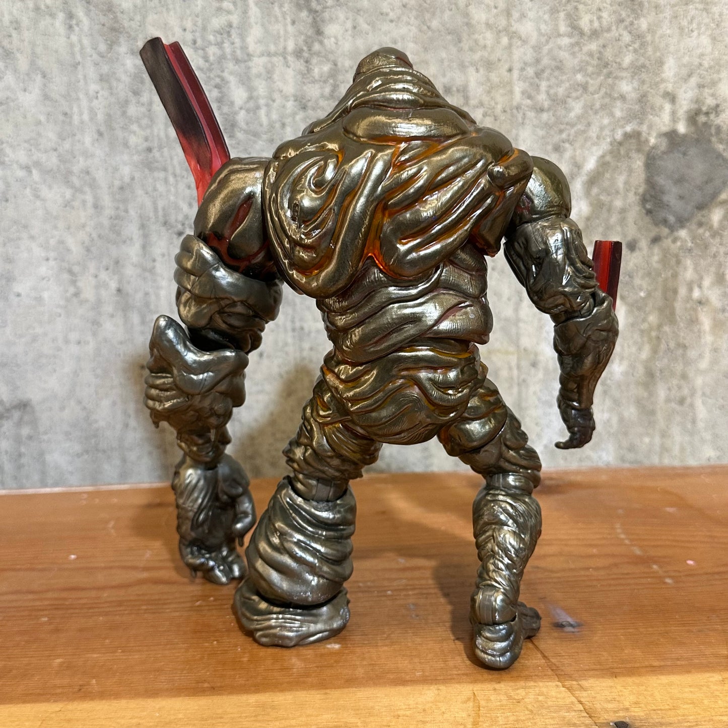 Molten Man Marvel Legends BAF Figure Complete - (Build a Figure) - Spider-man