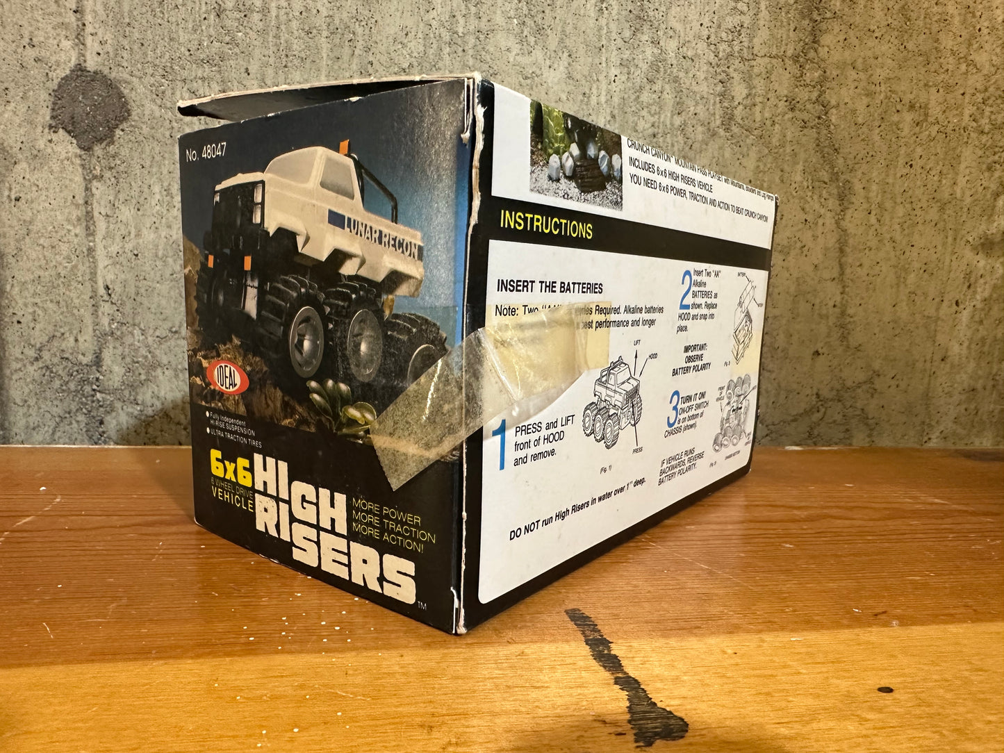 Ideal High Risers 6X6 6 Wheel Vehicle Complete in Box