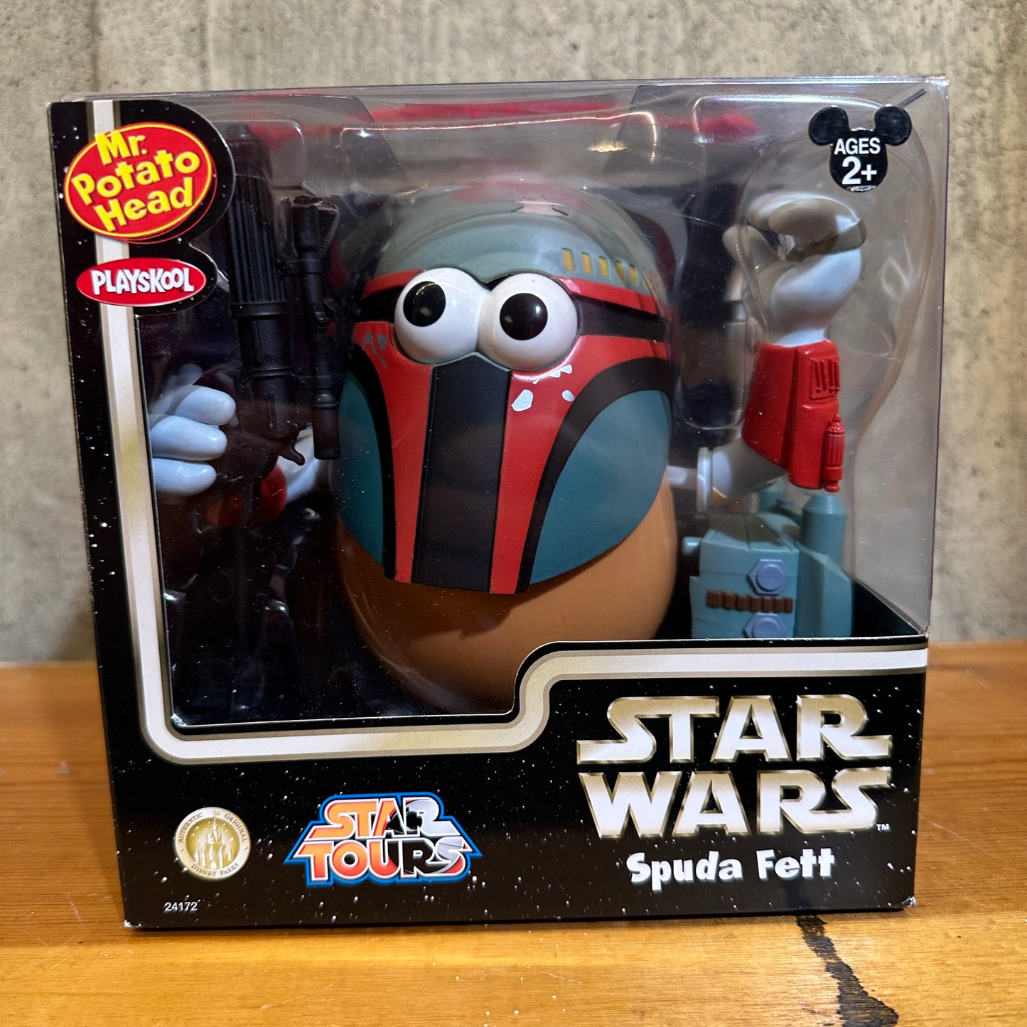 Star Wars Darth Mash Mr. Potato Head Playskool DISNEY STAR TOURS Collectible
