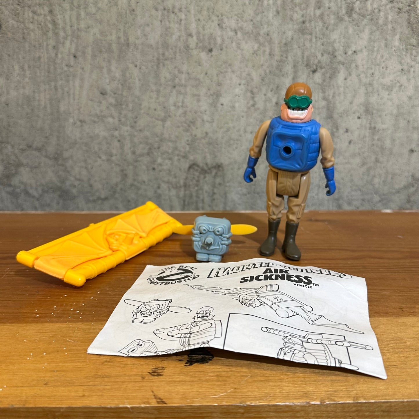 Air Sickness Kenner Ghostbusters Incomplete Parts Lot 1988 Vintage Toy