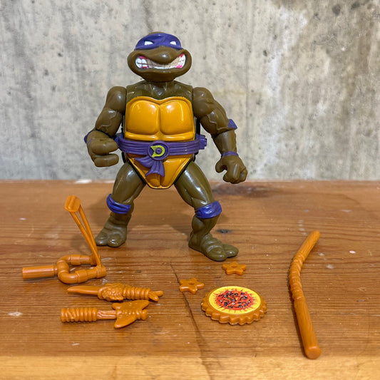 Storage Shell Donatello Complete TMNT Vintage 90’s Action Figure Toy