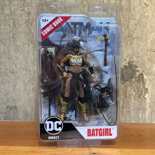 Batgirl DC Direct McFarlane  Fighting Frozen Batman Page Punchers Platinum DC Comics