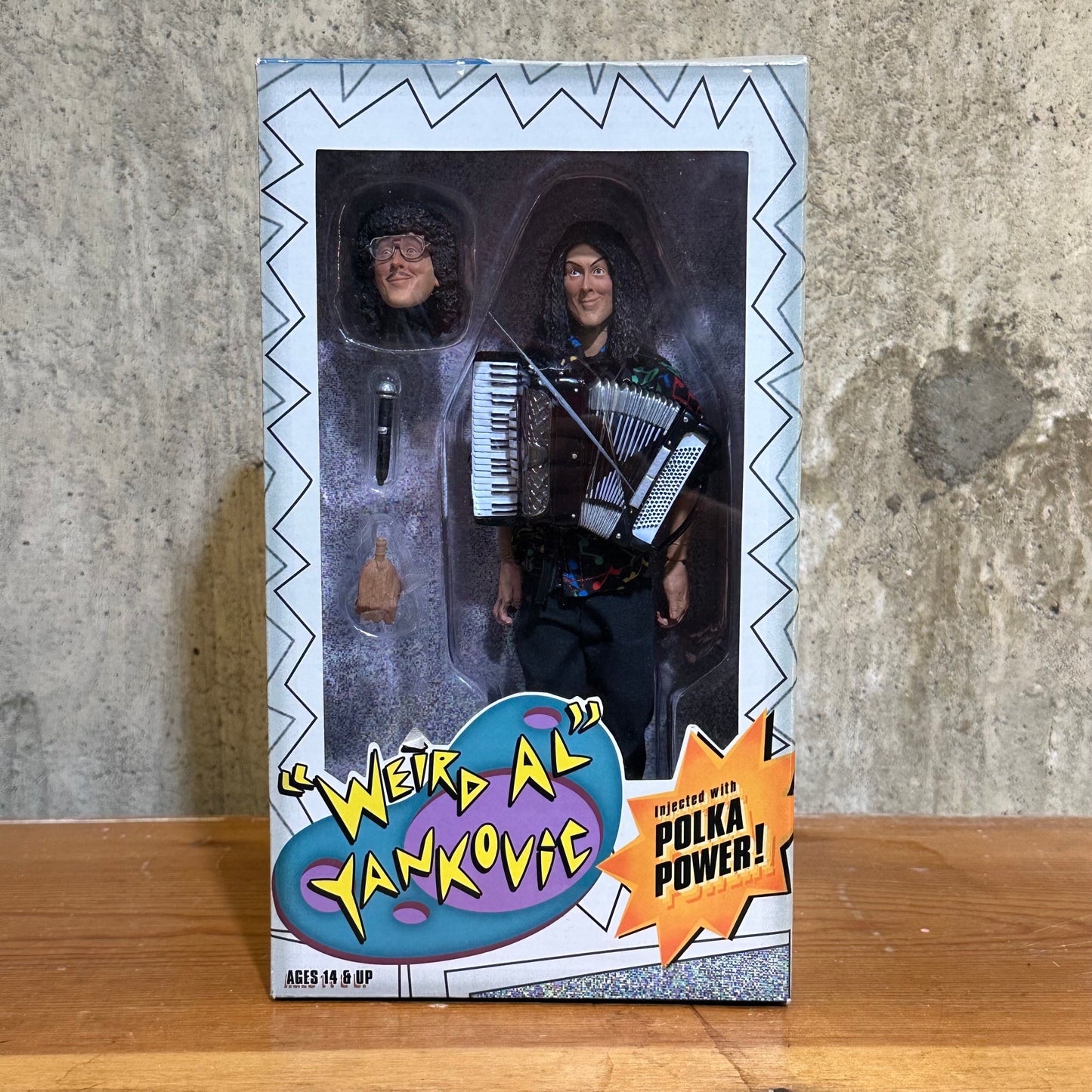 Weird Al Yankovic NECA  8" Clothed Action Figure Polka Power