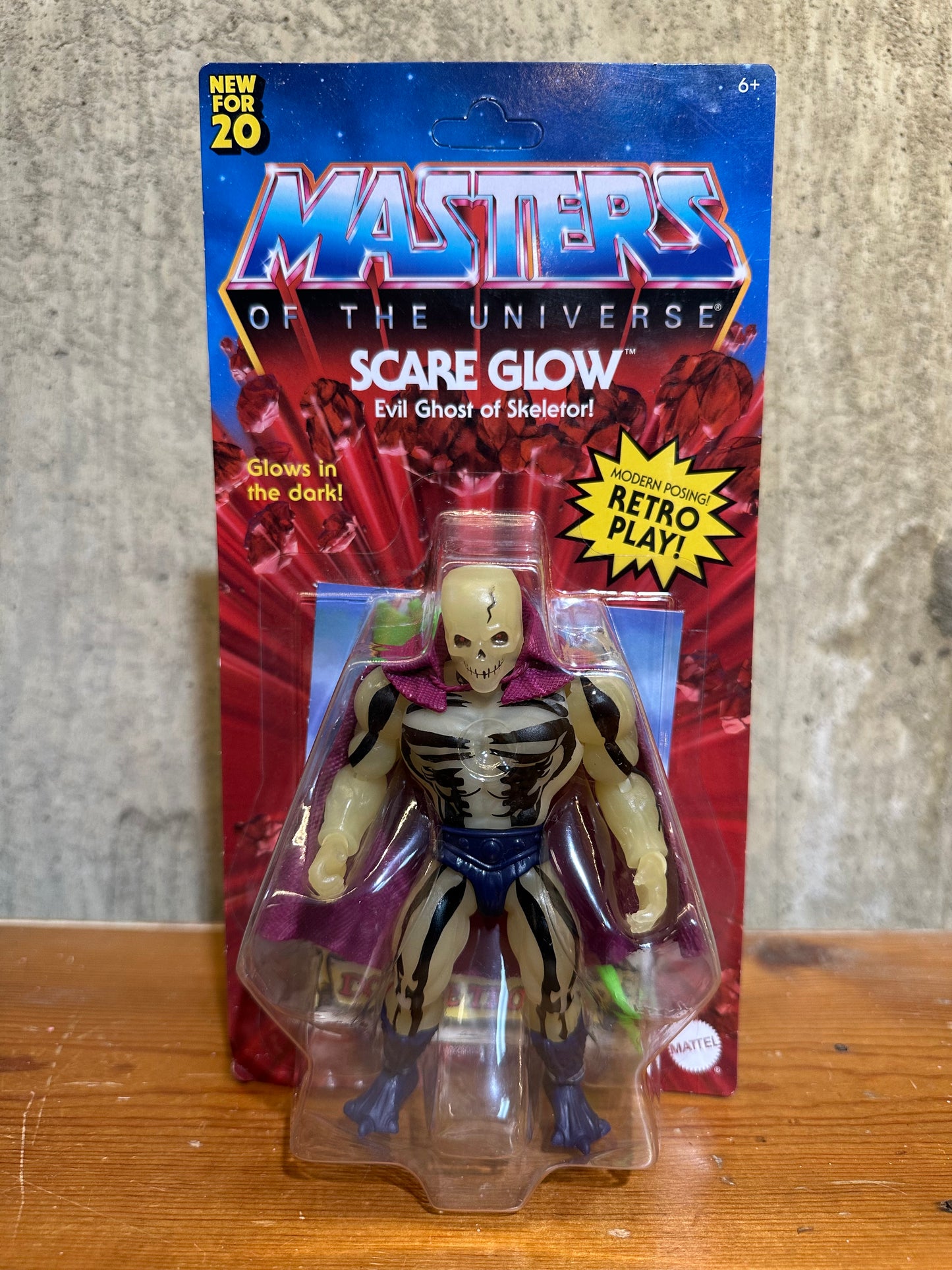 Scare glow 2020 Retro Masters of the Universe Origins Action Figure MOTU