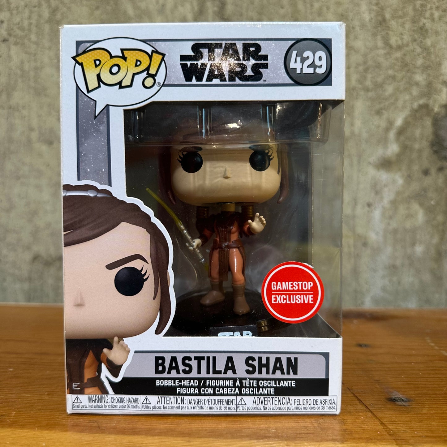 Bastila Shan Star Wars Funko Pop 429 GameStop Exclusive