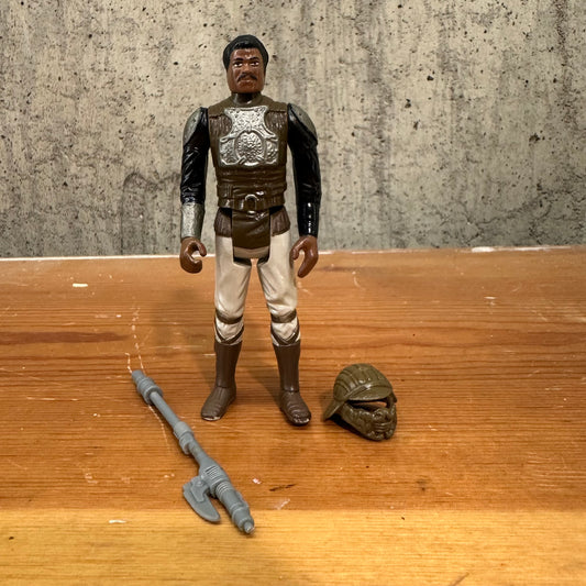 Lando Calrissian Jabba’s Palace Disguise Complete Vintage ROTJ Star Wars action figure toy 1983