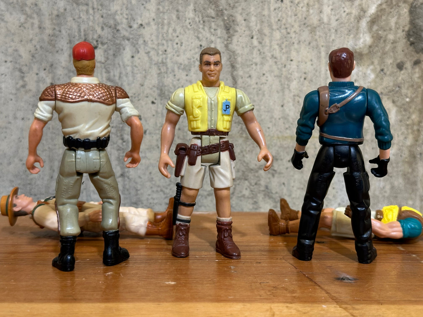 Jurassic Park 5 Loose Action Figures Lot 1993 90’s Toy
