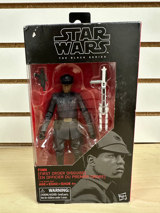 Finn First Order Disguise Star Wars Back Series Action Figure Toy