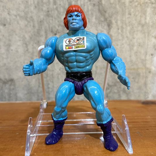 Faker MOTU 1982 He-Man Incomplete Action Figure Toy Sticker