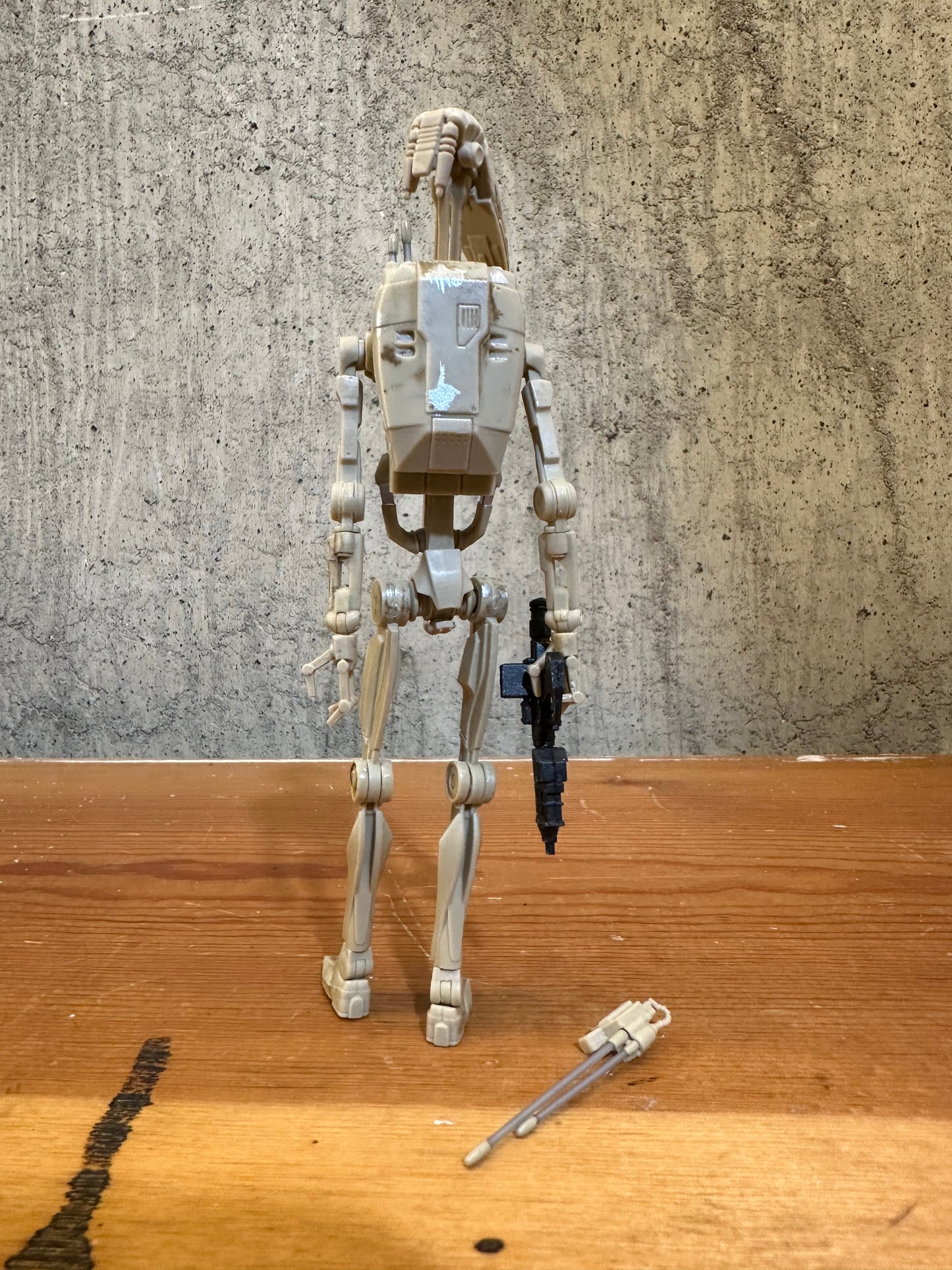 Battle Damage Battle Droid Star Wars 6” Black Series Complete Action Figure Toy