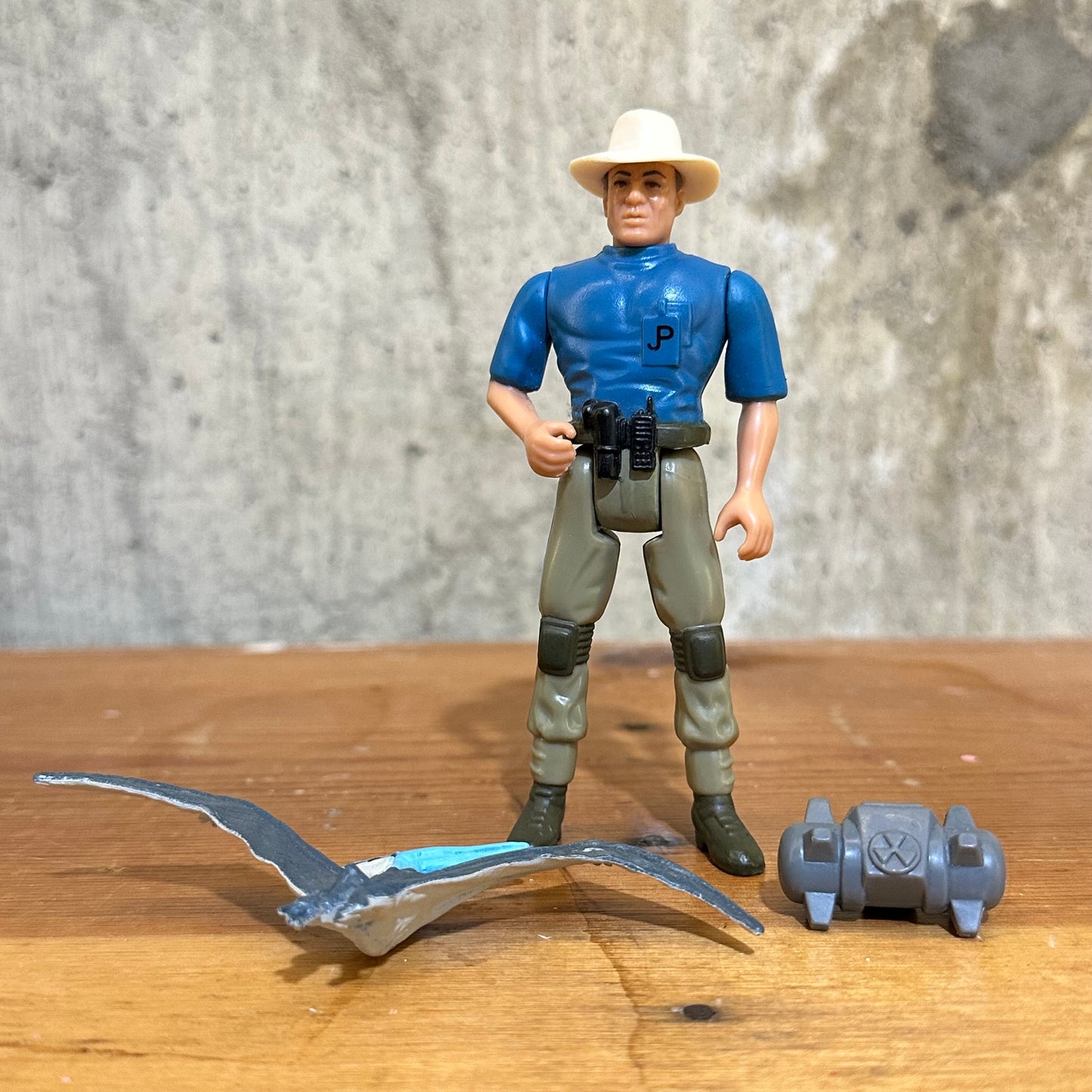 Dr. Alan Grant Jurassic Park incomplete Kenner Action Figure 90’s