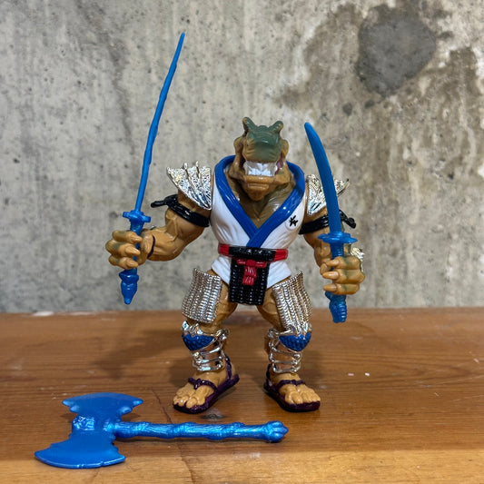 Shogun Shoate Complete Vintage TMNT Figure Rare 90’s Ninja Turtles Dinosaur Toy