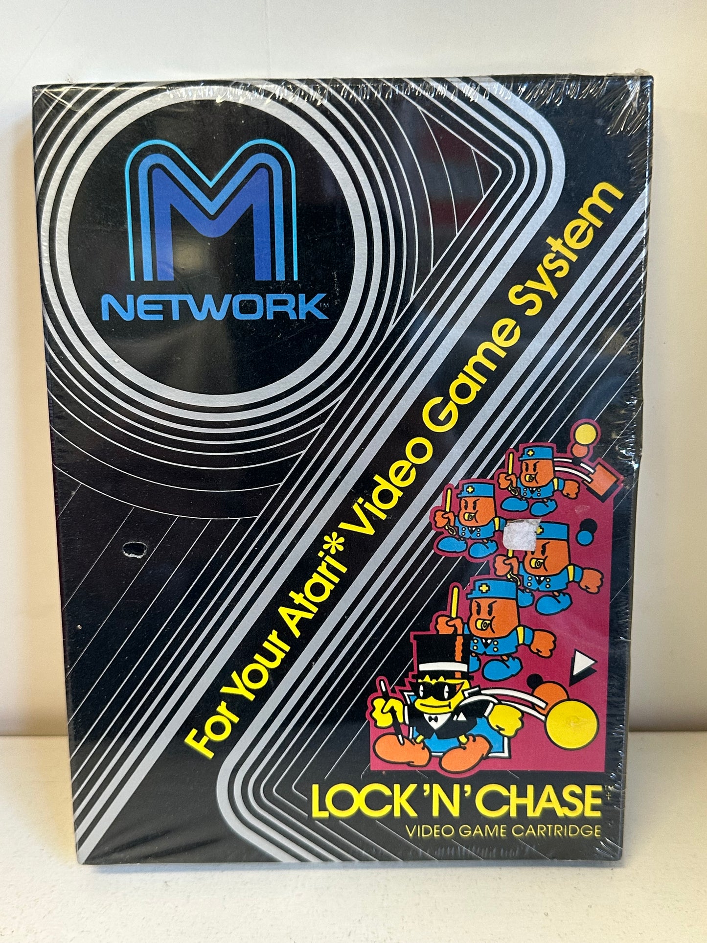 Sealed Atari 2600 Lock ‘n’ Chase Brand new video game cartridge 80’s