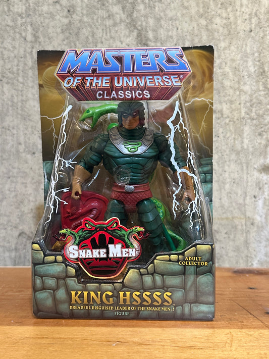 King Hssss MOTUC Master’s of the Universe sealed Action figure 2010 MOTU