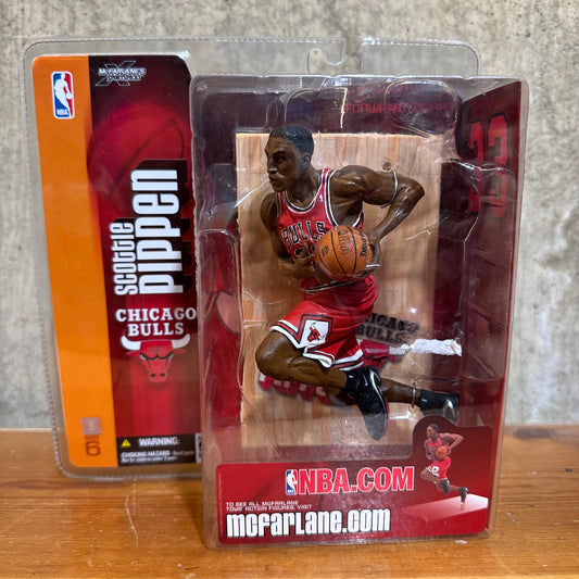 Scottie Pippen McFarlane Chicago Bulls NBA Action Figure Series 6 New Sealed