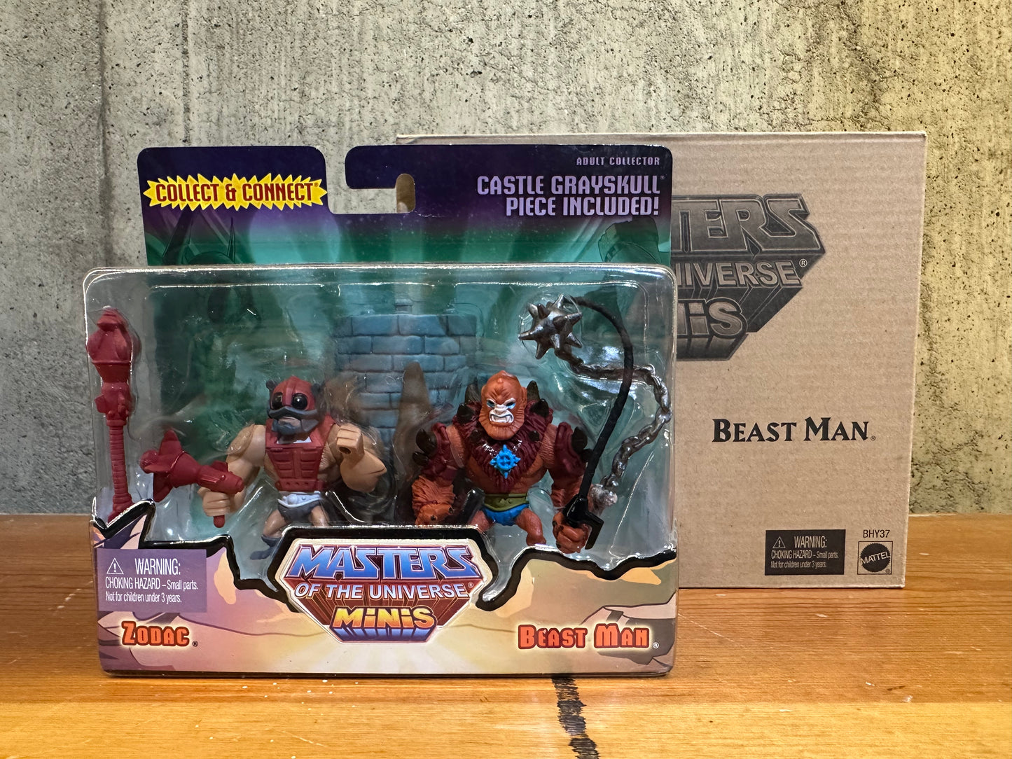 ZODAC BEAST MAN Masters of the Universe Classics Minis MOTU 2014 New