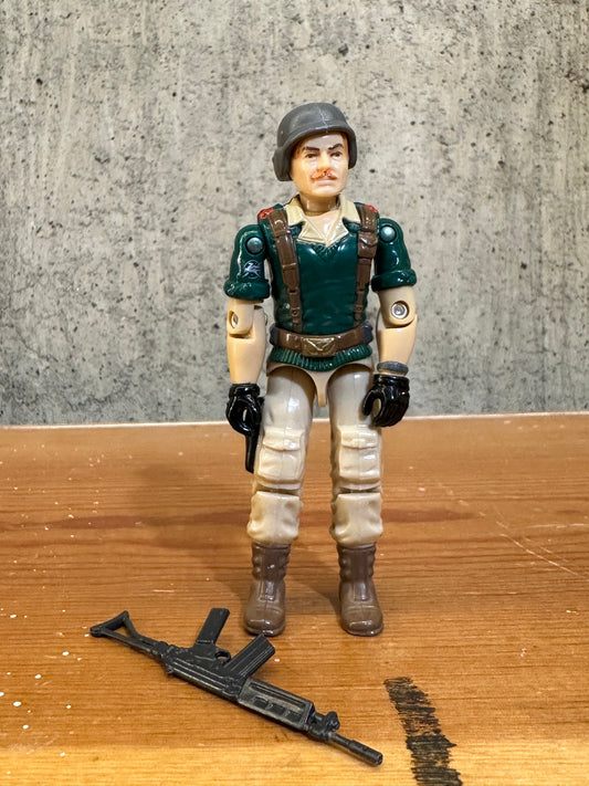 Crankcase GI Joe Complete Action Figure Toy 1985