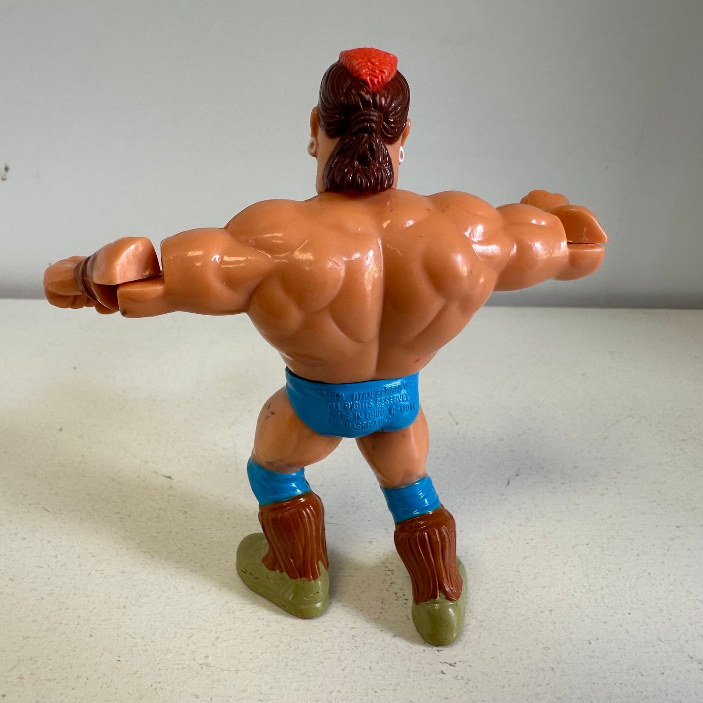 WWF Hasbro Tatanka Wrestling Action Figure Toy WWE