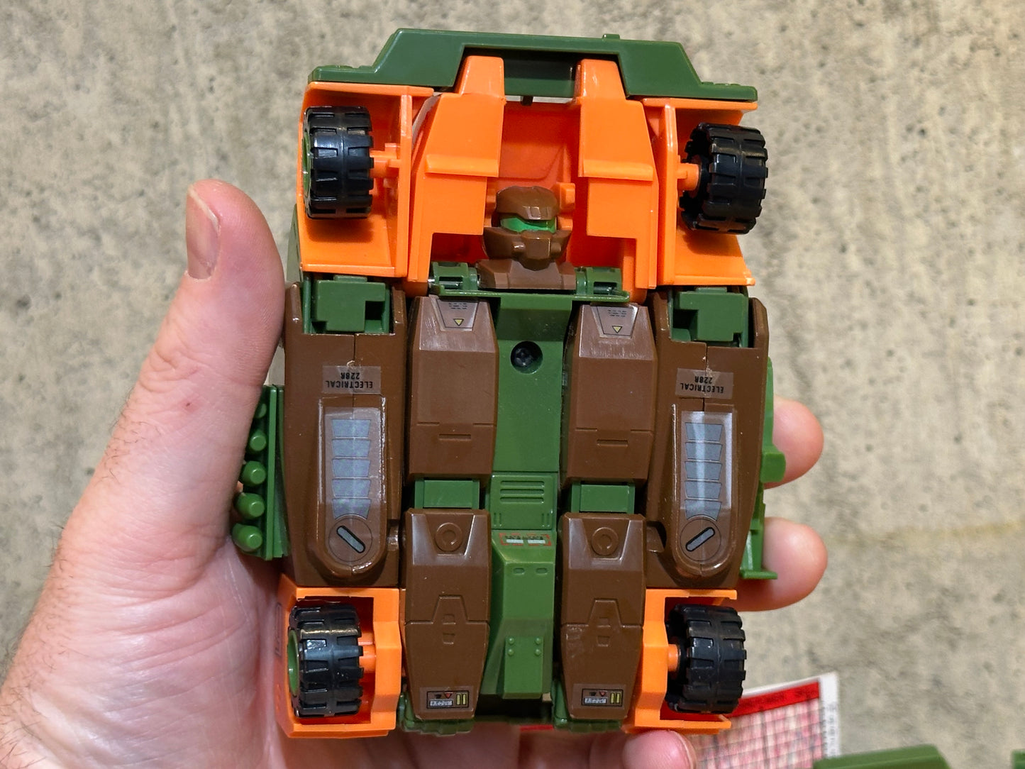 Roadbuster 1984 Vintage Hasbro Transformers G1 100% Complete Instructions Mint Condition