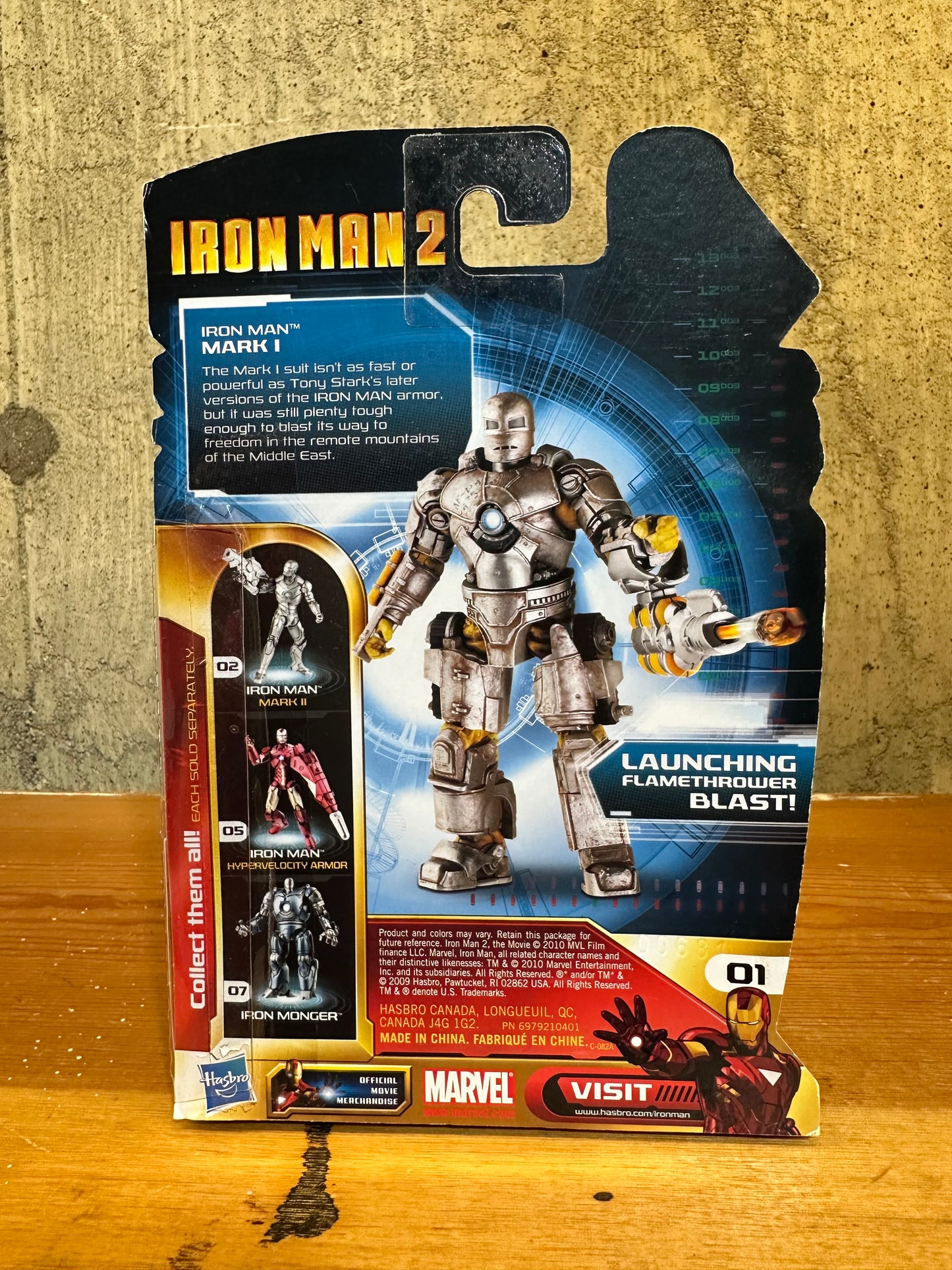 Iron Man Mark I Marvel Universe 3.75” Action Figure Toy