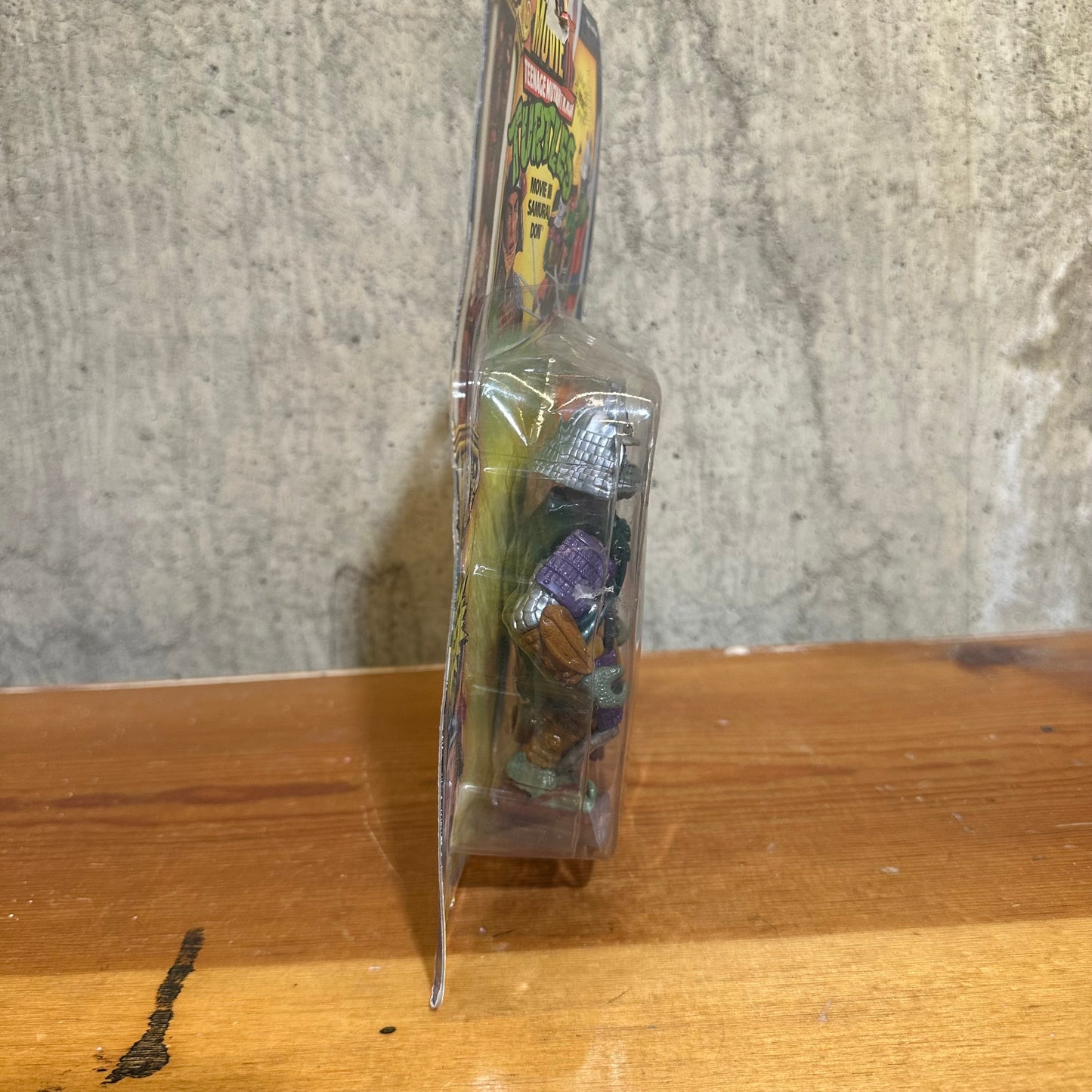 Donatello TMNT Movie 3 Ninja Turtles Action Figure MOC Rough Condition