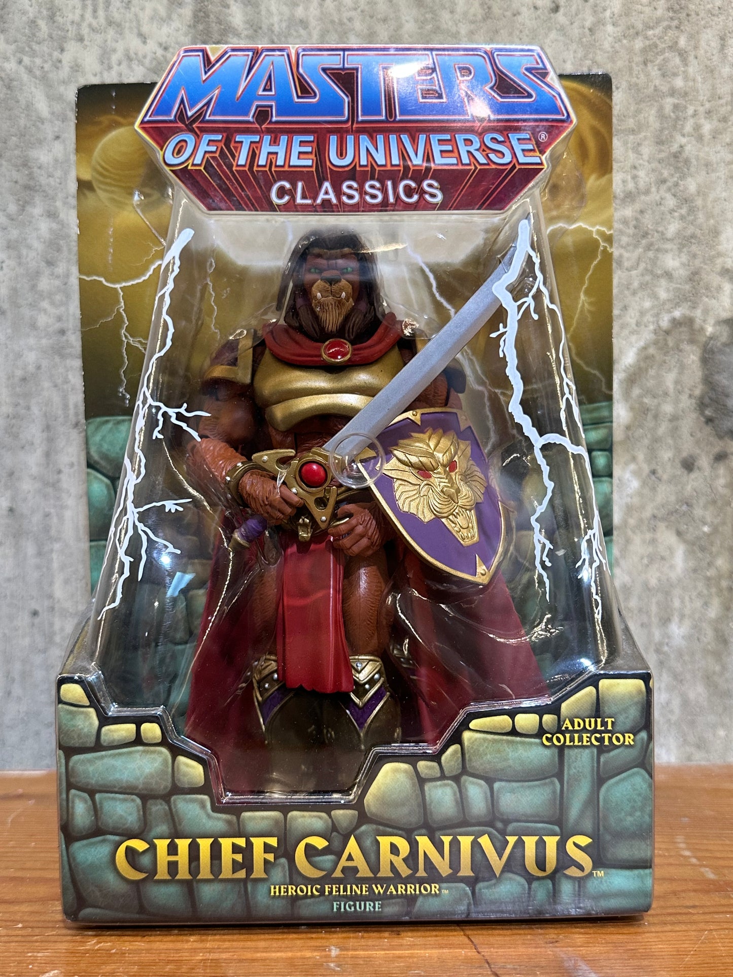 Chief Carnivus Mattel Master’s of the Universe Classics MOTU Sealed Action Figure Toy