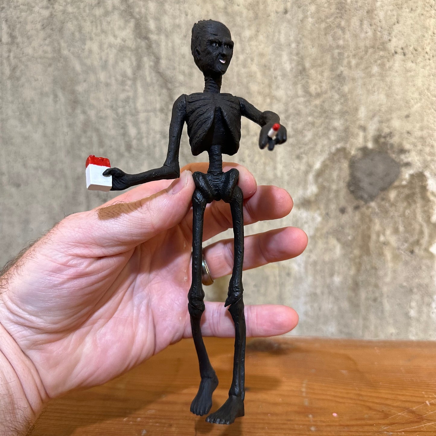 Smoking Guy 7” Neca Beetlejuice Action Figure Toy