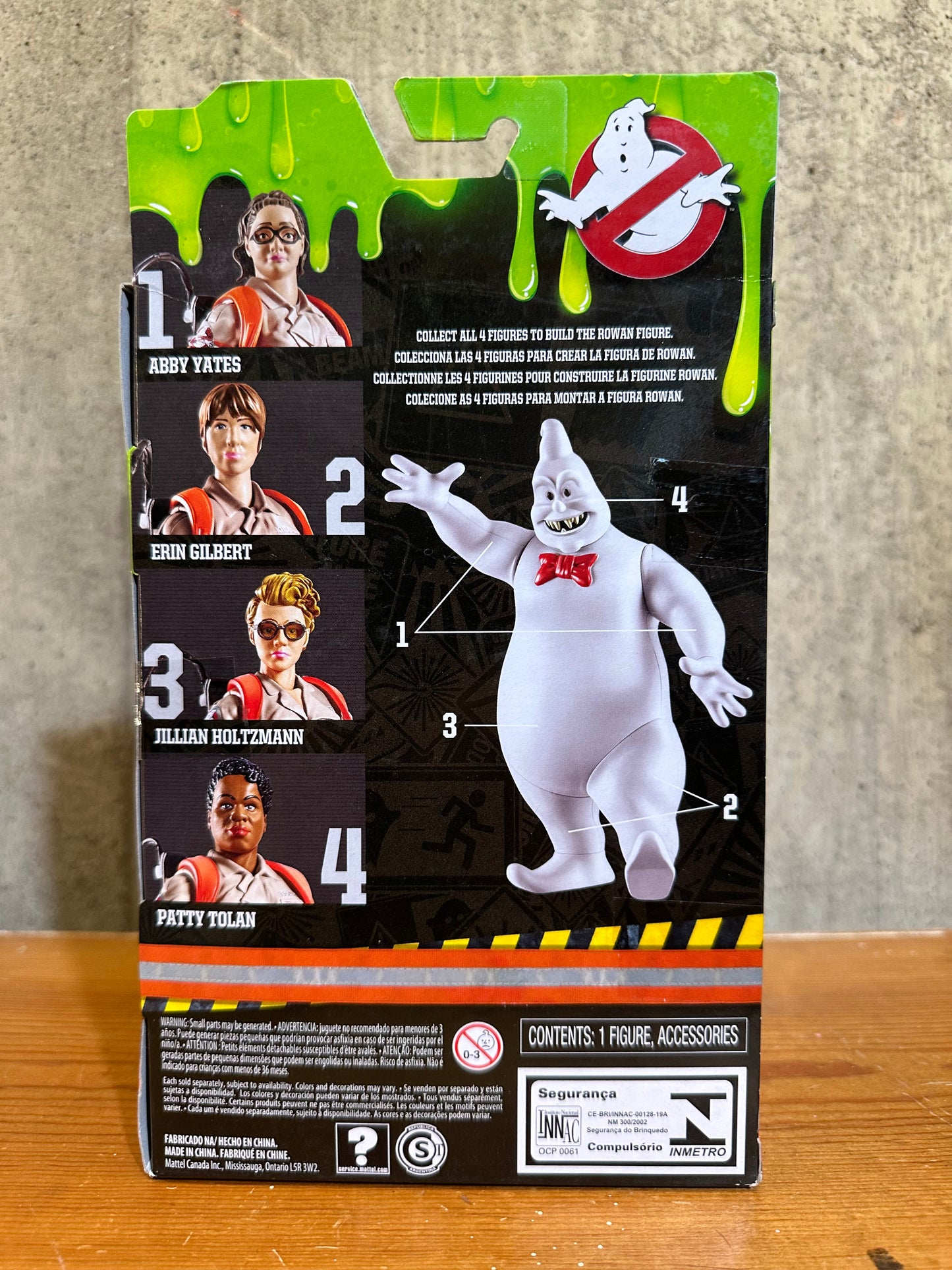 Abby Yates Ghostbusters 2016 Movie Collect and Connect Rowan Action Figure