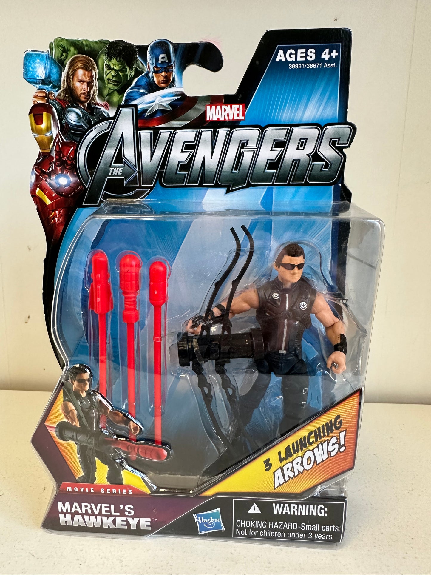 3.75” Marvel Avengers Hawkeye Sealed Action Figure Toy