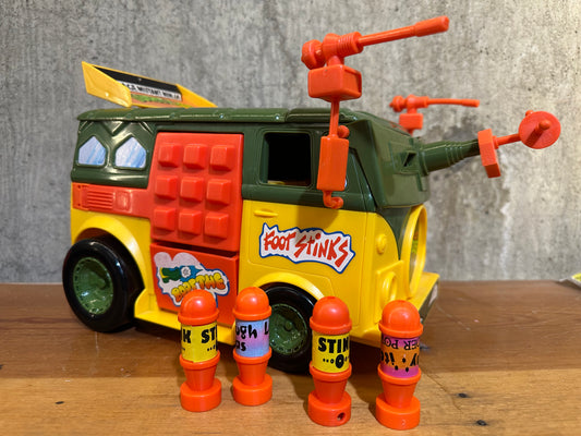 Party Wagon Complete 1989 TMNT Vehicle Turtle Van Ninja Turtles