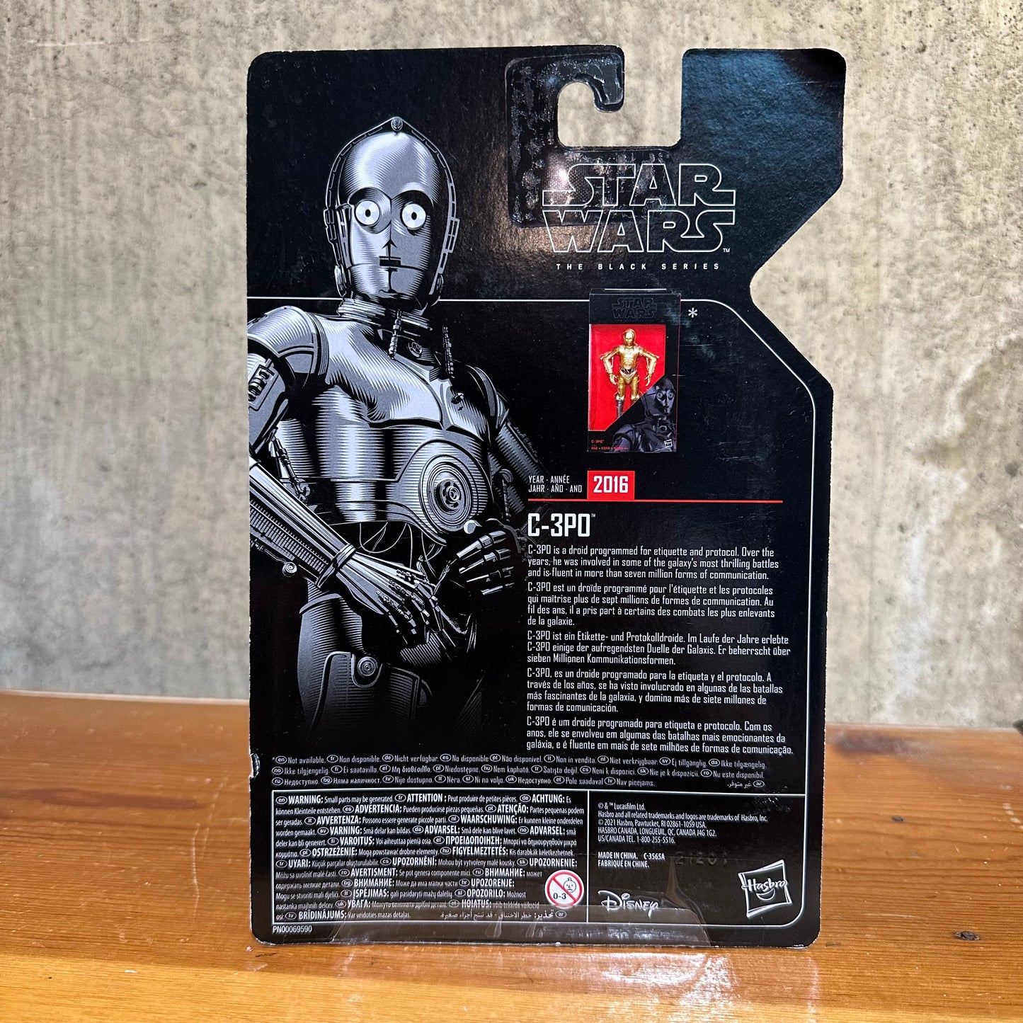 Star Wars C-3PO Droid 6" Action Figure 2021 MOC Black Series Archive Hasbro