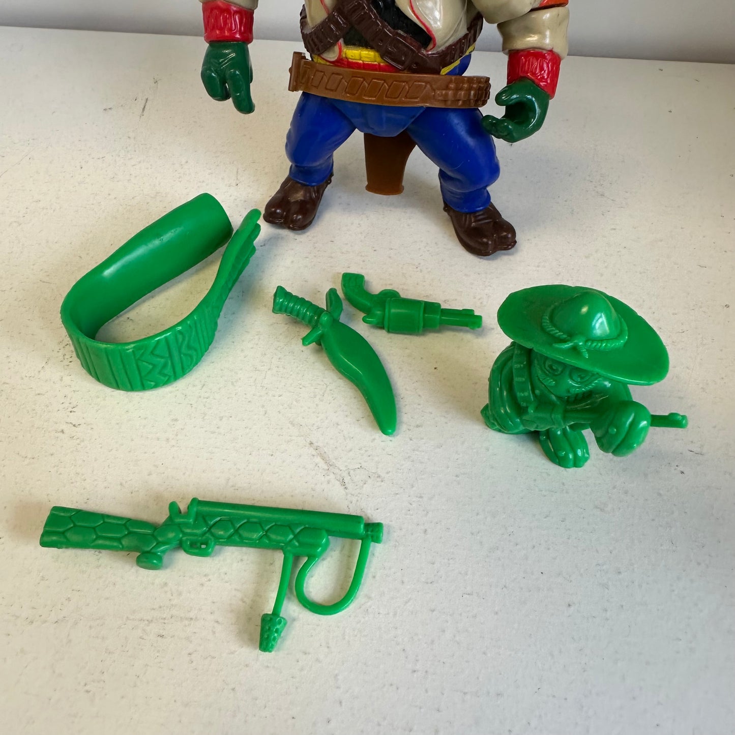 TMNT Bandito Bashin’ Michaelangelo Complete 90’s Ninja Turtles Action Figure Toy