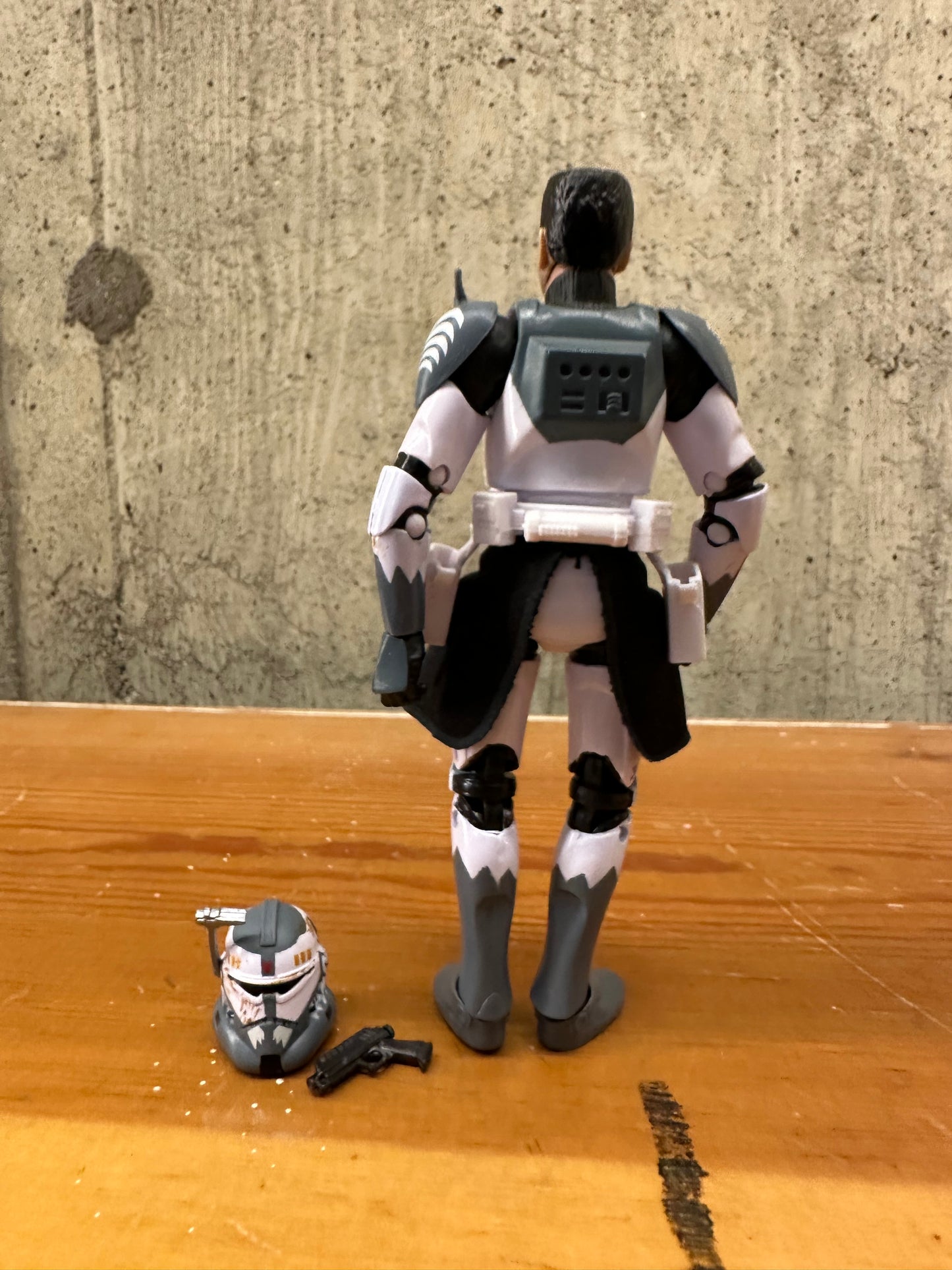 Clone Commander Wolffe Star Wars black series 6” Action Figure Toy