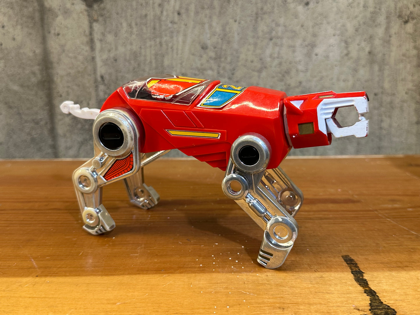 Red Lion Figure Voltron WORLD EVENTS PRODUCTIONS 1984