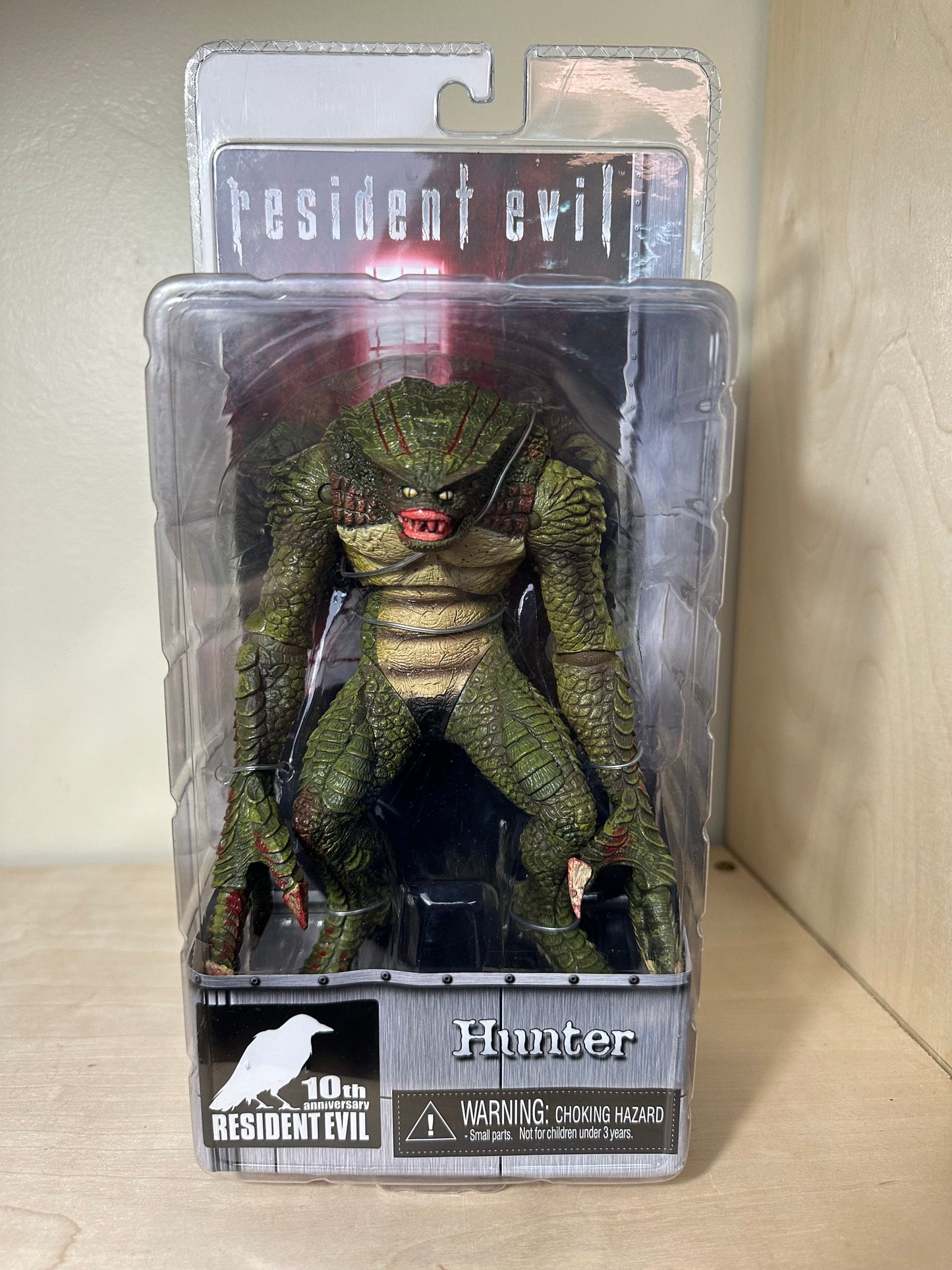 Resident Evil Neca Hunter 10th Anniversary Sealed Action Figure