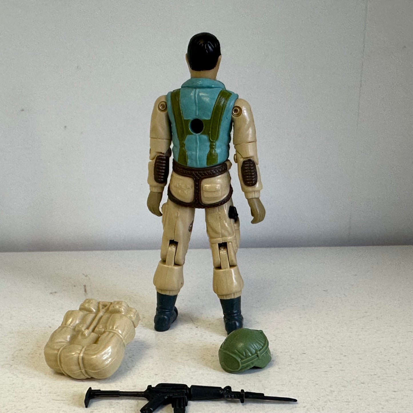 1983 GI Joe Airborne Complete Vintage Action Figure Toy