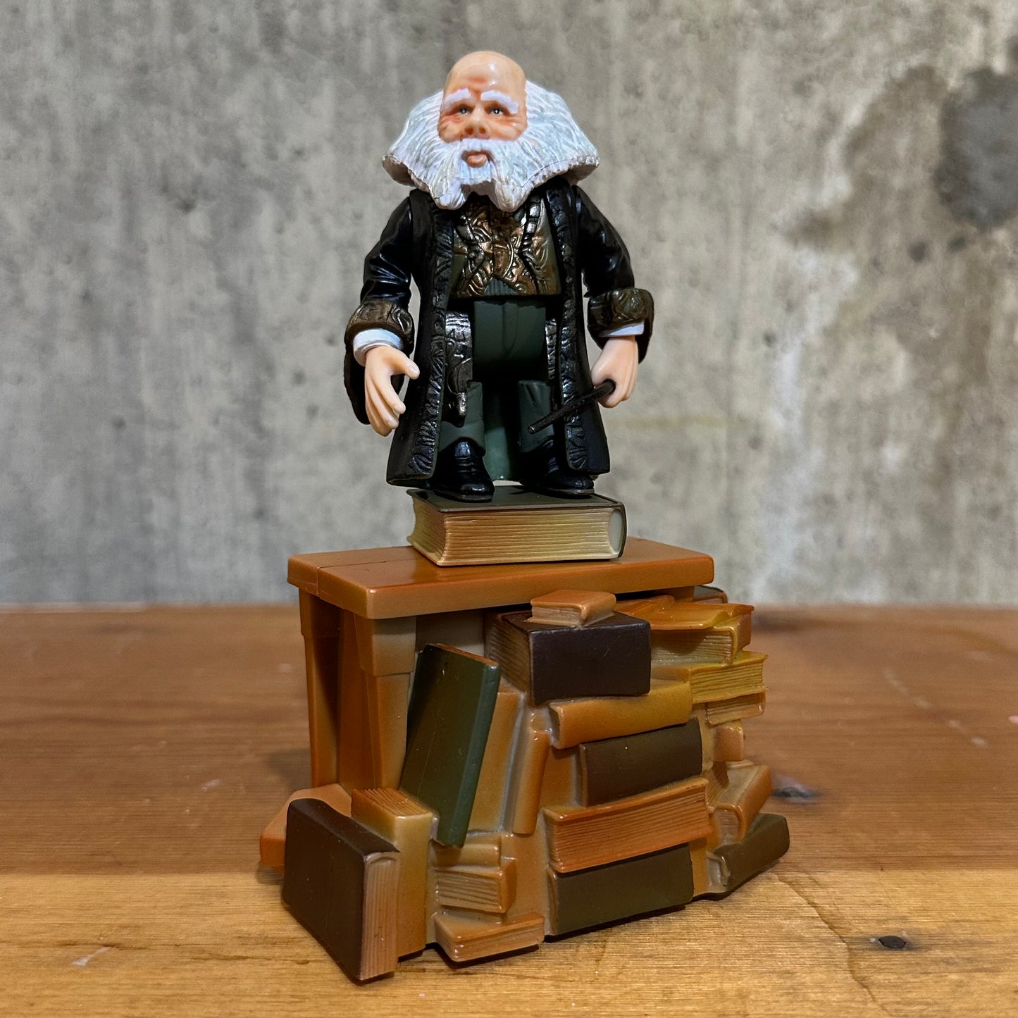 Professor Flitwick Harry Potter Chamber of Secrets Mattel 2002 Figure COMPLETE