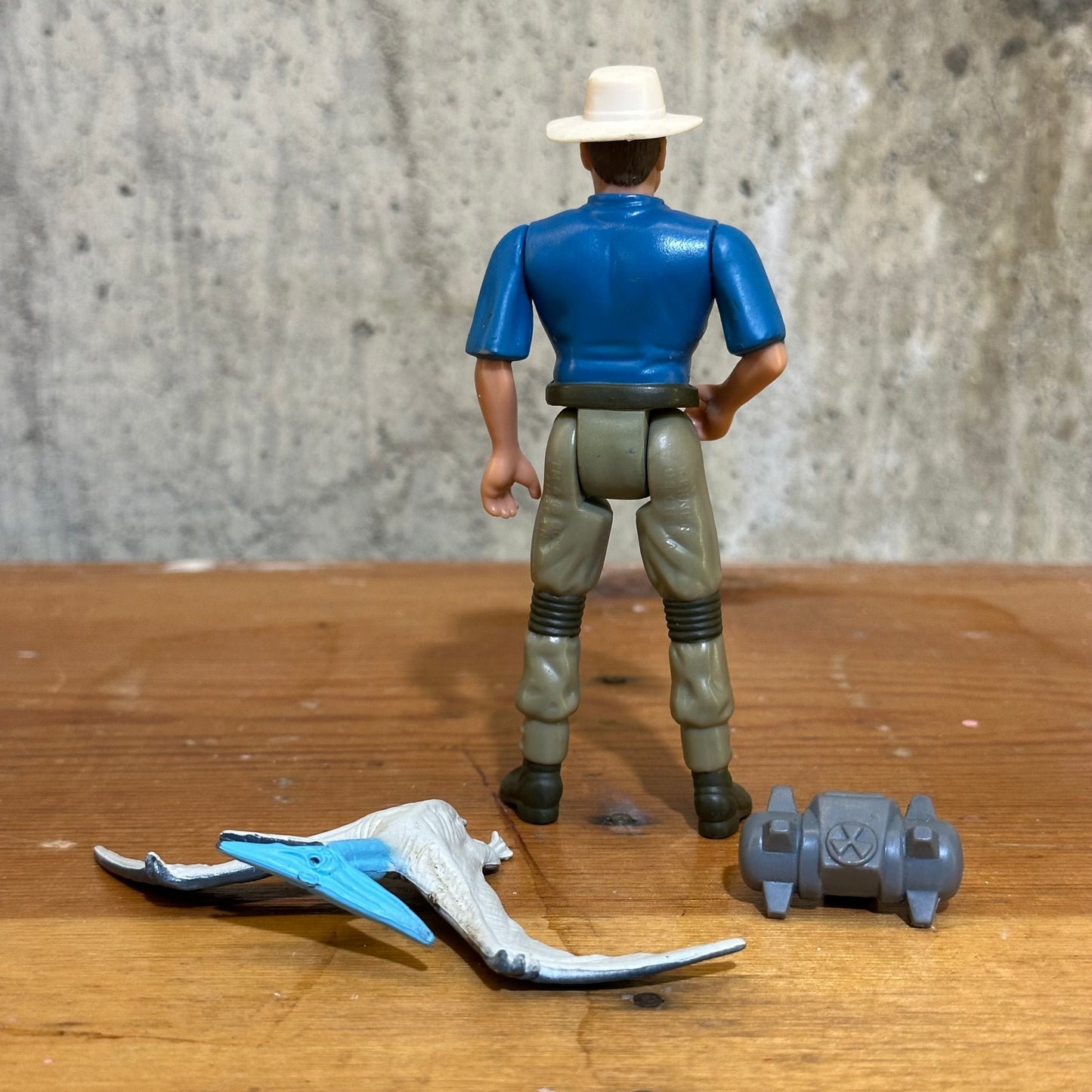 Dr. Alan Grant Jurassic Park incomplete Kenner Action Figure 90’s