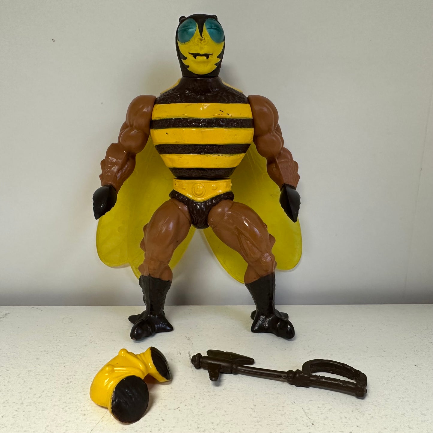 1983 MOTU Buzz-Off Complete Vintage Master’s of the Universe Action Figure Toy