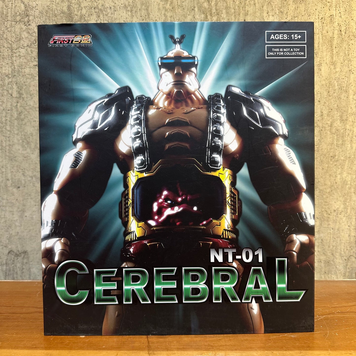 NT-01 Cerebral First Gokin Krang TMNT Ninja Turtles Villain Unused in Box