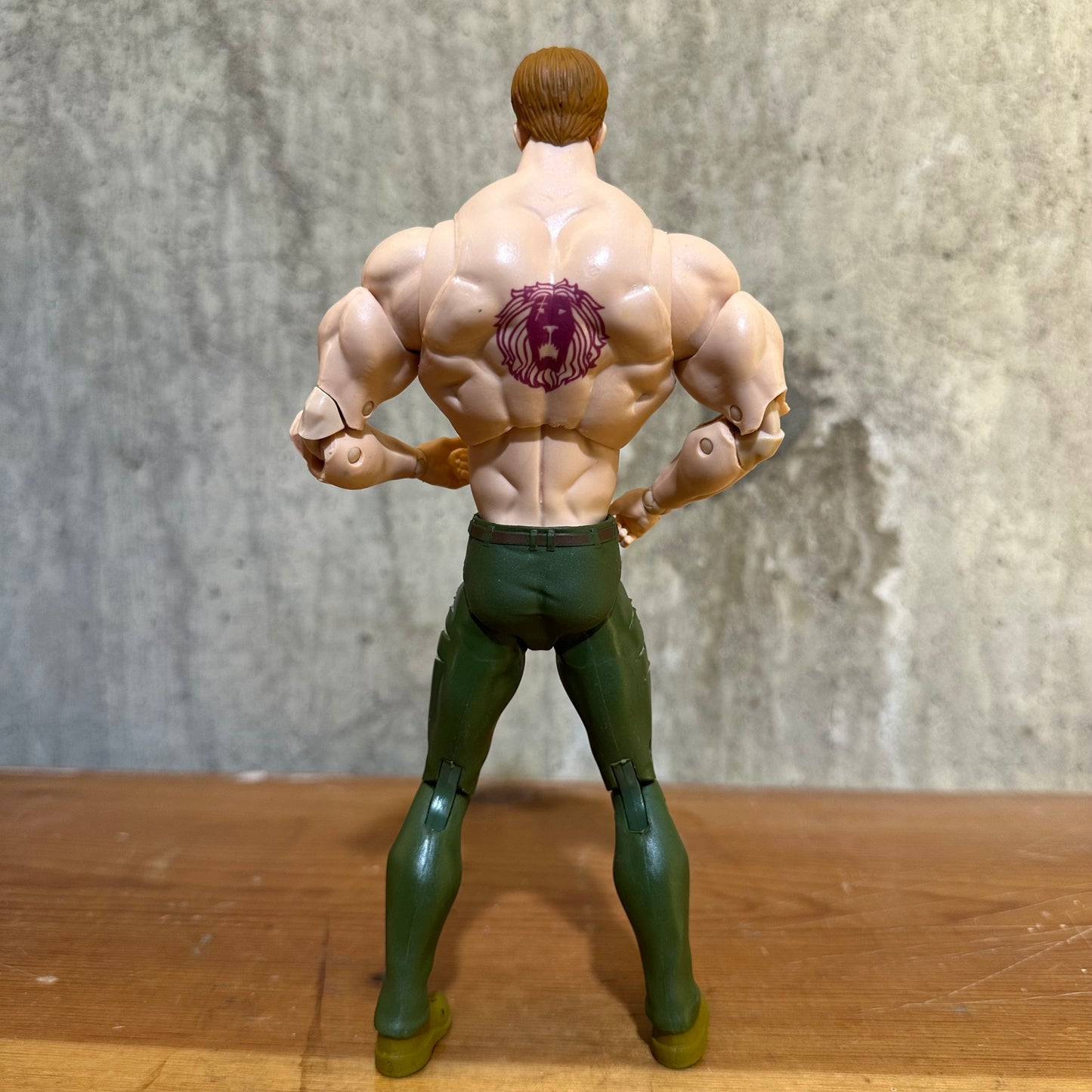 Escanor Seven Deadly Sins incomplete Action Figure