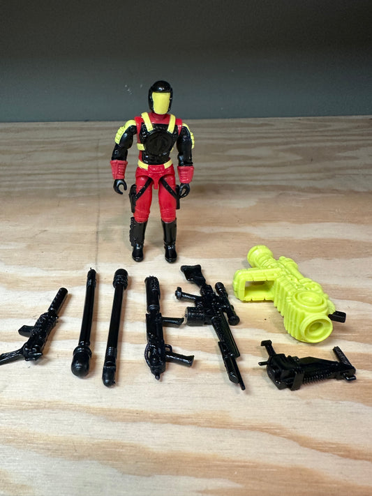 Crimson Guard Battle Corps Complete Vintage GI Joe Action Figure Toy 1992