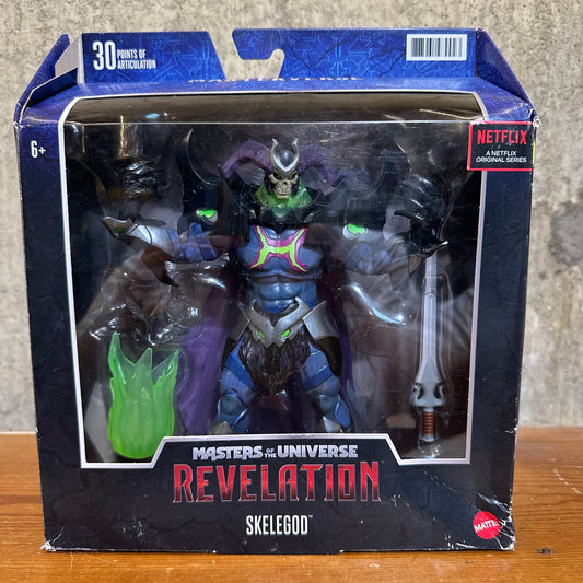 Skelegod MOTU Revelation He-man Sealed Damaged Box 7” Action Figure Toy Netflix