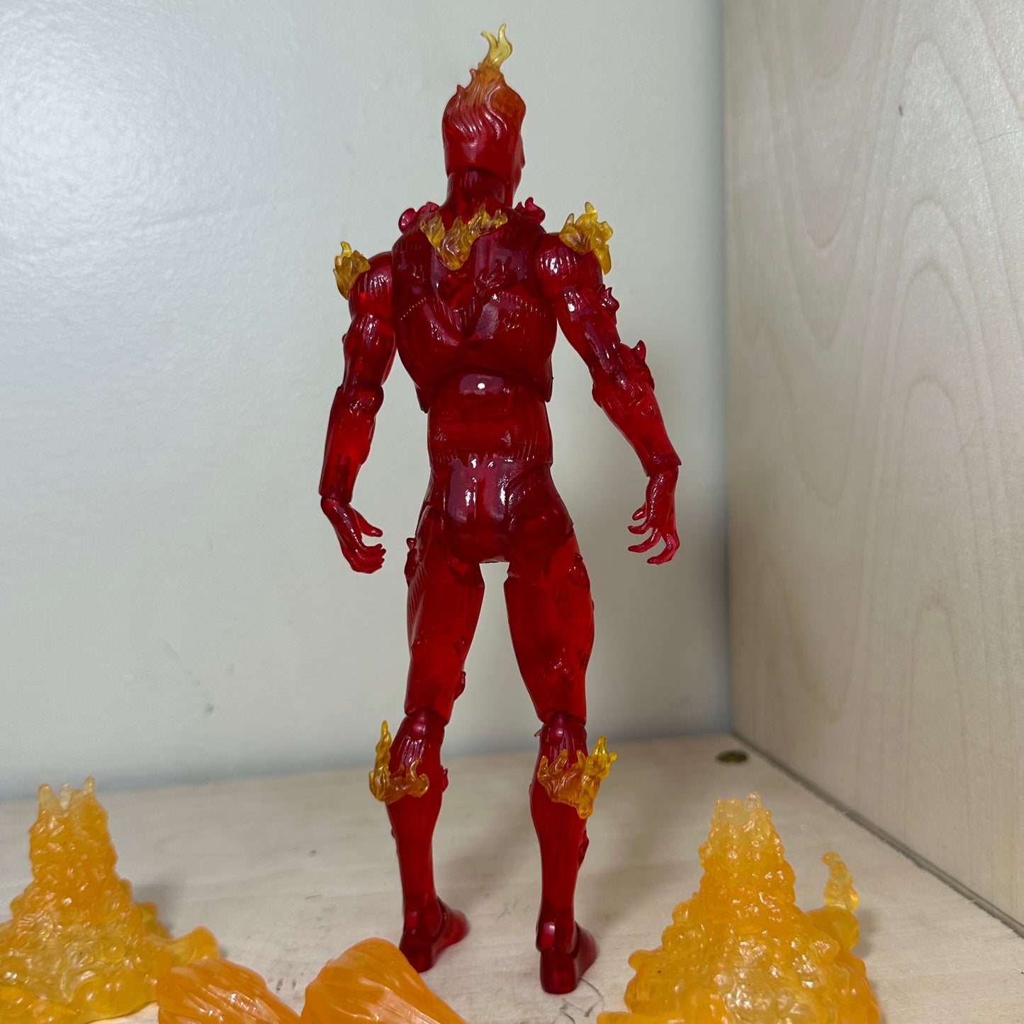 Marvel Diamond Select F4 Human Torch Action Figure Toy