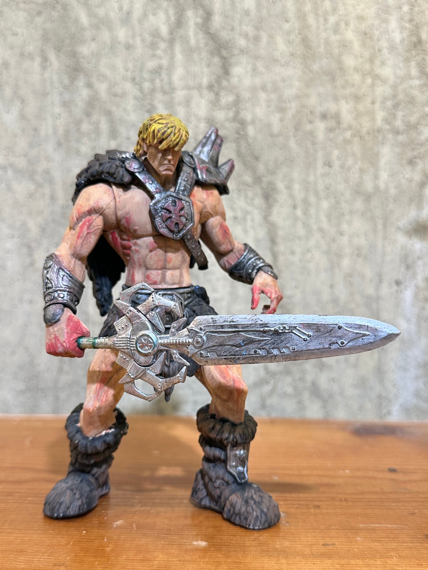 Custom He-Man 200X Mattel Action Figure Toy MOTU