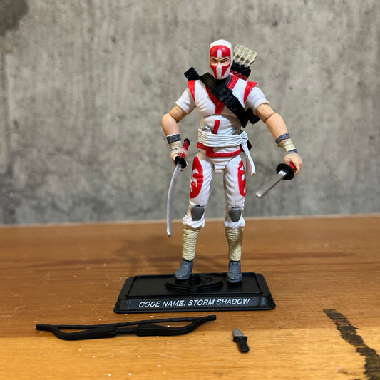Storm Shadow 2007 GI Joe Complete 3.75” 25th Anniversary Action Figure Toy