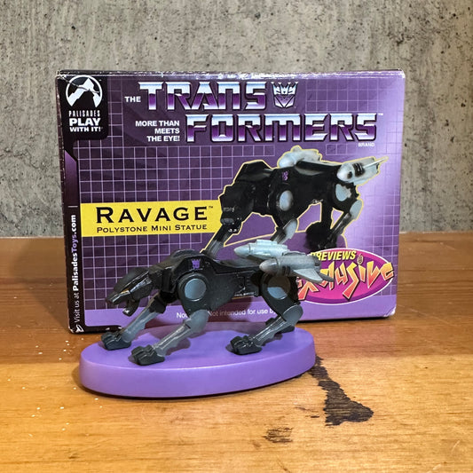 Ravage Palisades Toys Polystone Mini Statue Transformers 225/750 Limited Edition